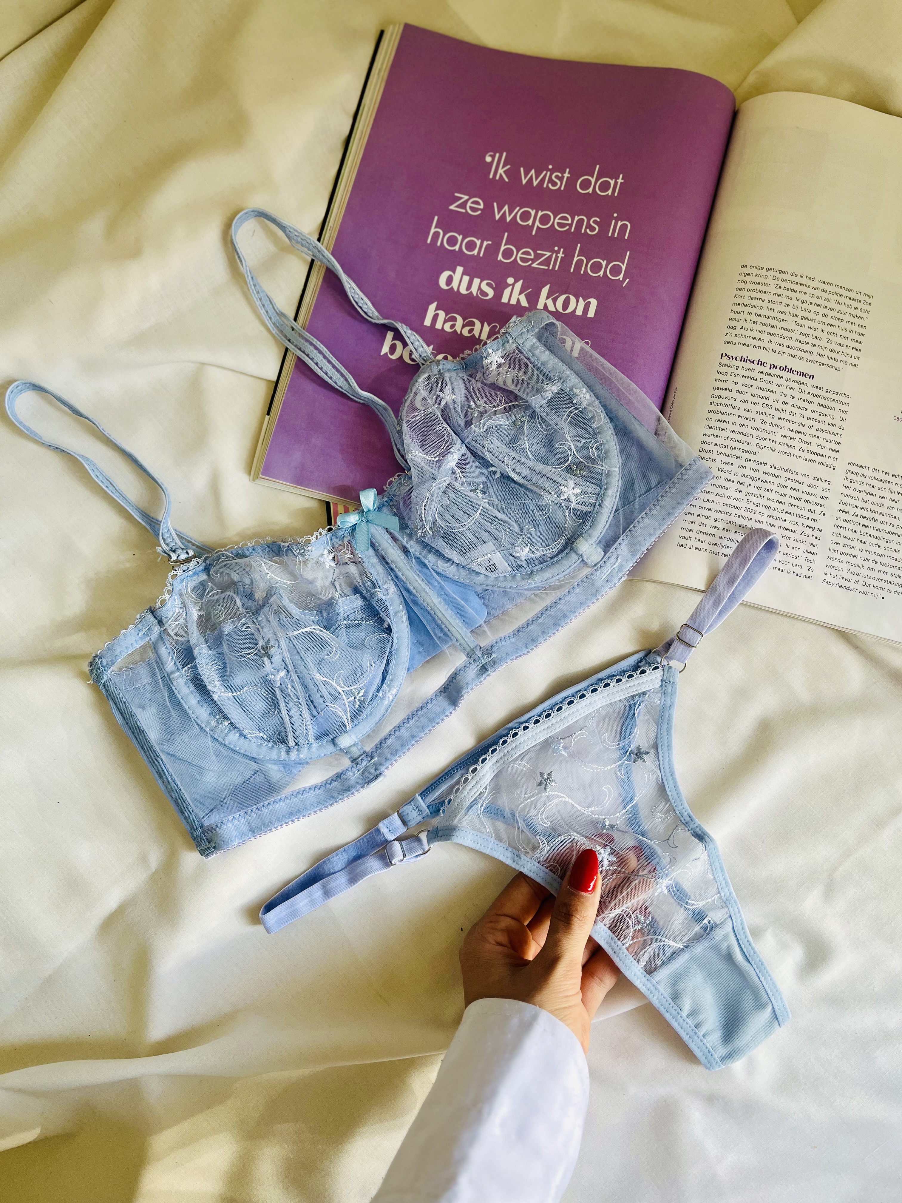 ست شورت و سوتین Maxoria مدل سیندرلا 🩵