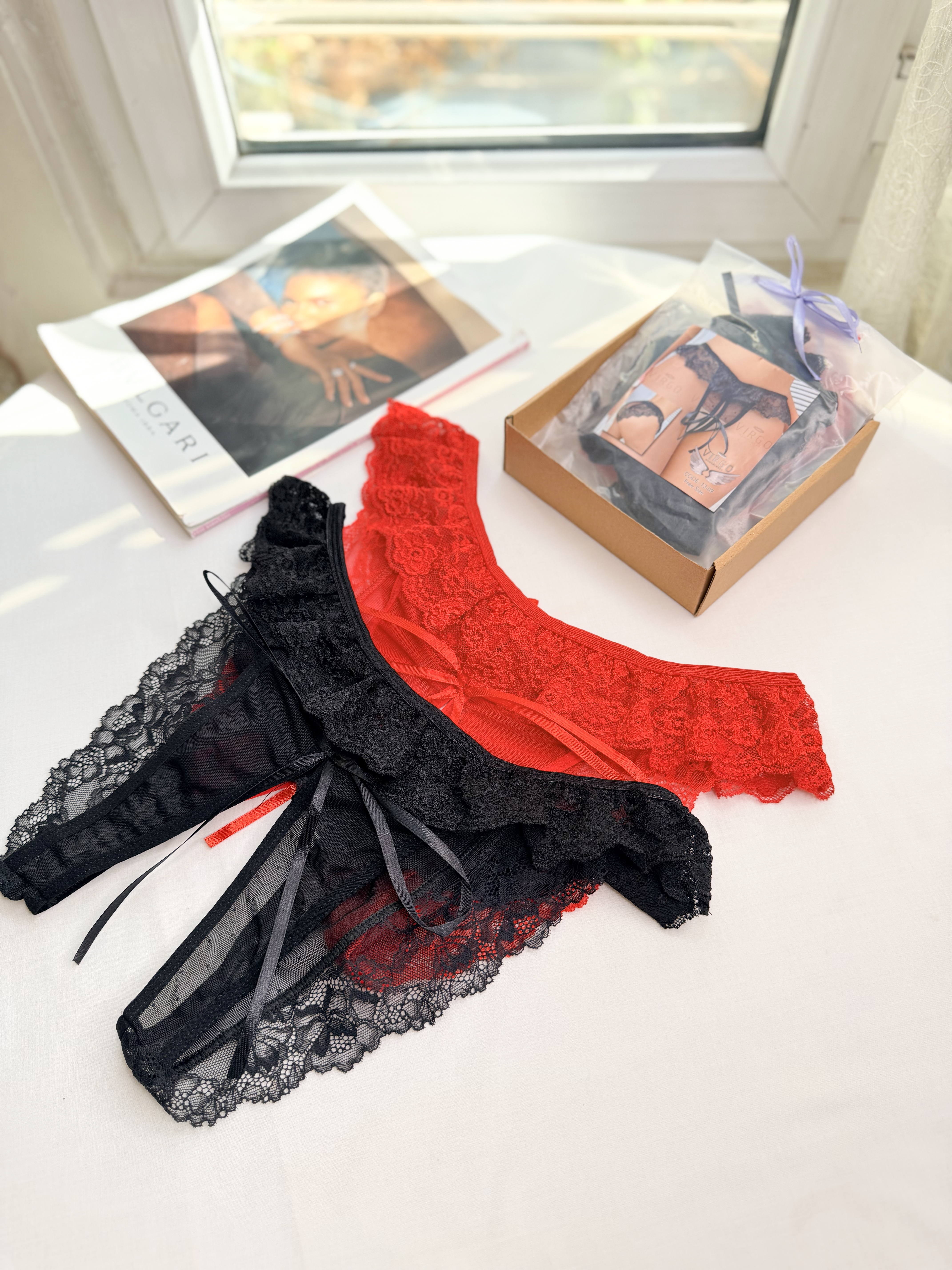 شورت فانتزی فاق باز VIRGO کد 1309